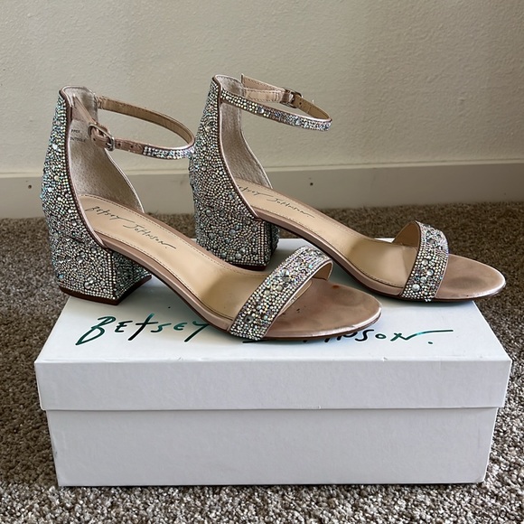 Betsey Johnson Mari Champagne Heels - Picture 7 of 7